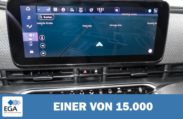 Fiat 500e La Prima Navi Memory Sitze LED Apple CarPlay Android Auto Klimaautom Fahrer