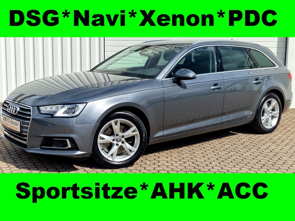 Audi A4 TFSI Sport*AHK*Sportsitze*Navi*ACC*Xenon