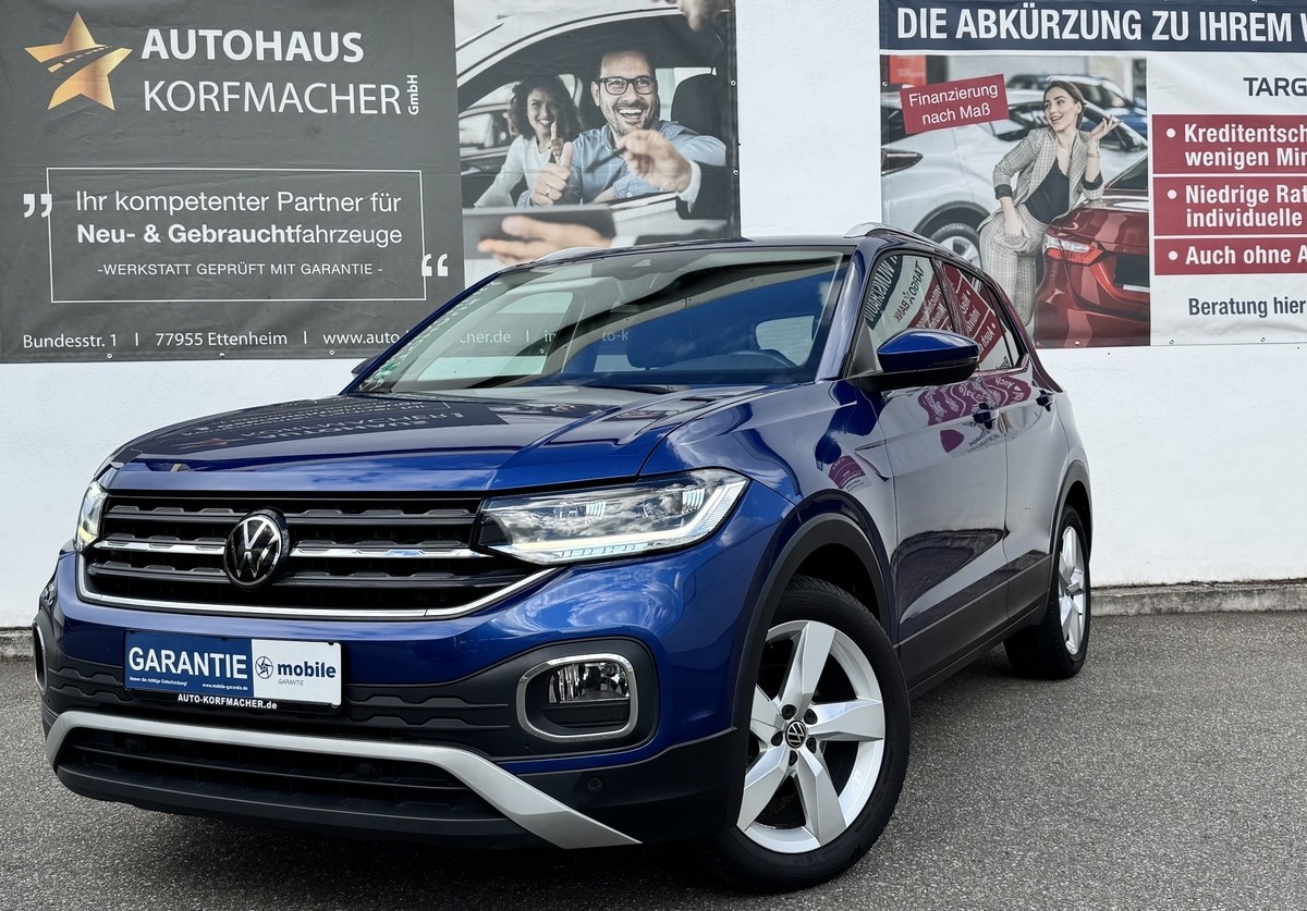 Volkswagen T-Cross 1.0 TSI Style EU 6d NAVI  SITZHG  LED KAMERA