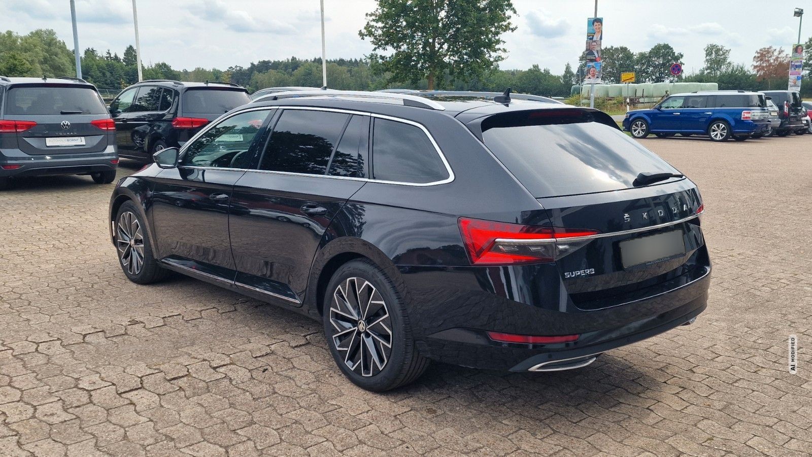Skoda Superb Combi L&K AHK PANORAMA