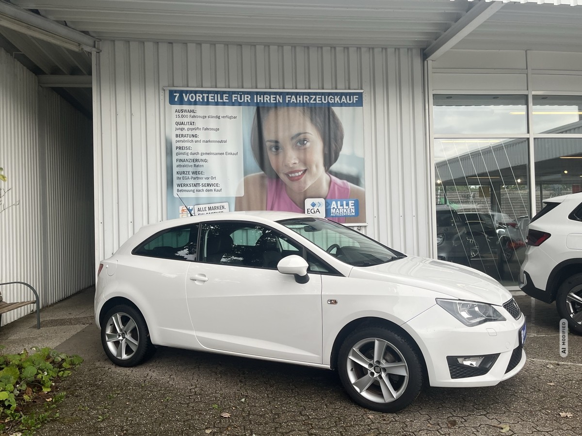 Seat Ibiza SC 1.0 TSI FR ECO NAVI KLIMA ALU PDC MFL W-PAKET SHZ