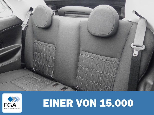 Fiat 500e Memory Sitze Apple CarPlay Android Auto Klimaautom Fahrerprofil DAB Ambient