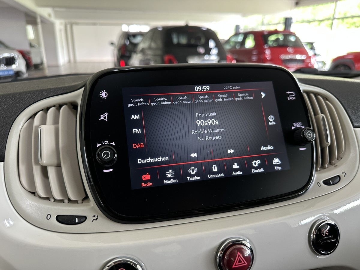 Fiat 500 1.0 Mild Hybrid Club Klima CarPlay