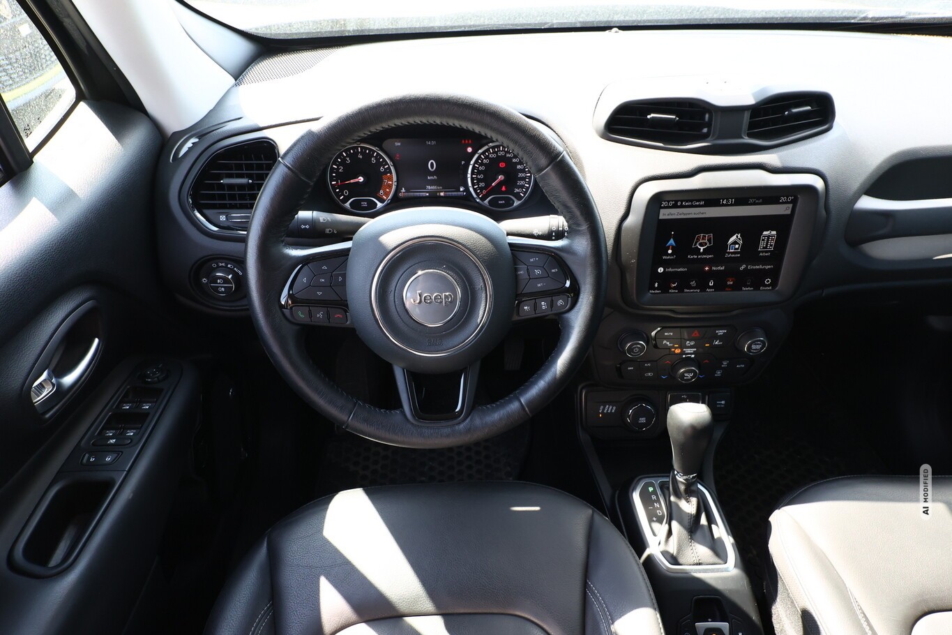 Jeep Renegade 1.3 T-GDI 180 Aut. 4WD Limited Leder