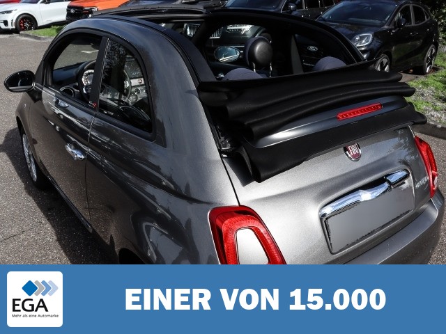 Fiat 500C Club Apple CarPlay Android Auto Musikstreaming DAB Temp Tel.-Vorb. Berganfa