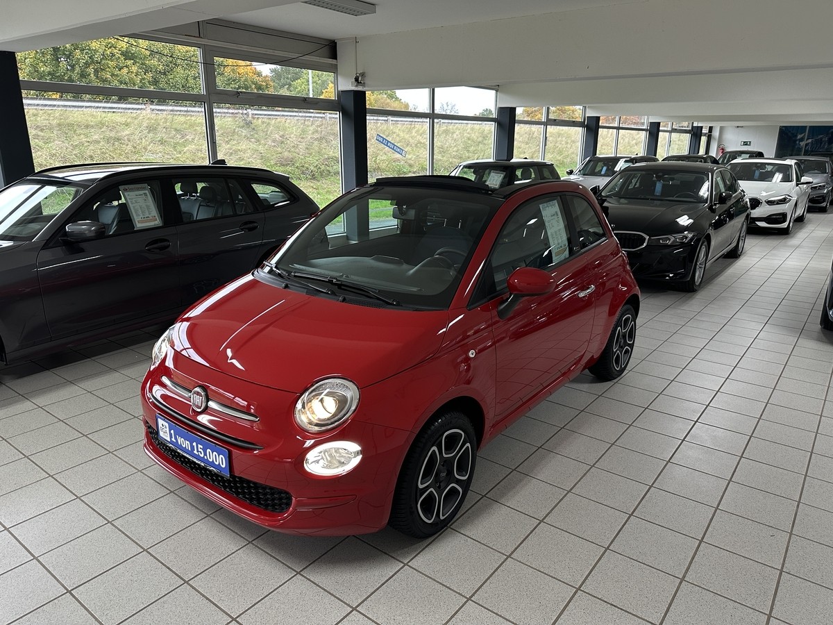 Fiat 500C Cabrio 1.0 Mild Hybrid Club Allwetterreifen Car Play