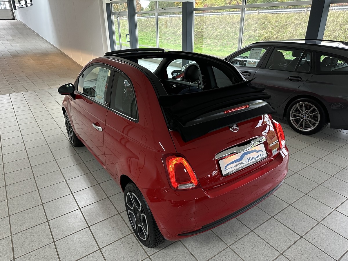 Fiat 500C Cabrio 1.0 Mild Hybrid Club Allwetterreifen Car Play
