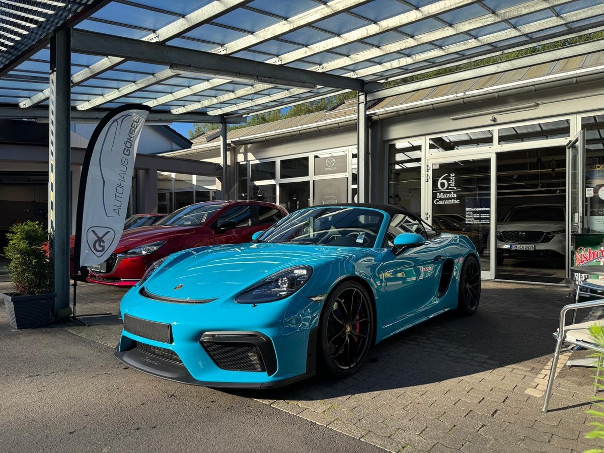 Porsche 718 Spyder  Steinschlagschutzf, Approved, Bose,Carbon