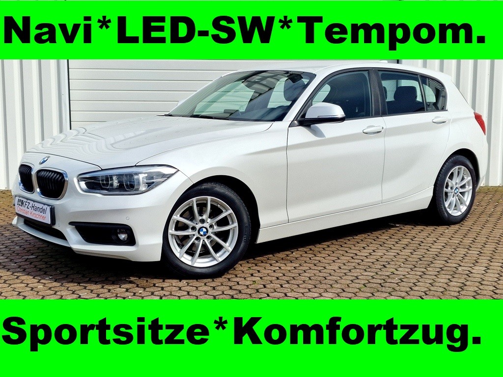 BMW 118  i Navi*LED*Sportsitze*Komfortzugang*Tempomat