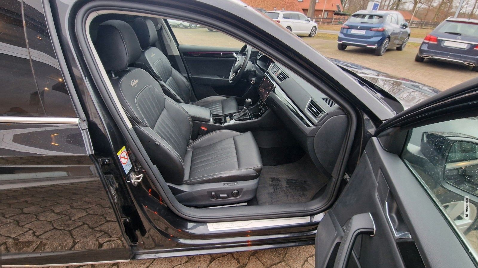 Skoda Superb Combi L&K AHK PANORAMA