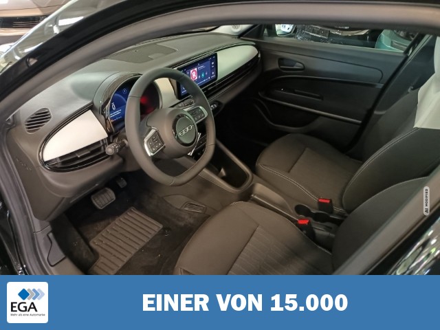Fiat 600 Pop MHEV Spurhalteass. LED Temp Freisprecheinrichtung Klimaautomatik Musikst