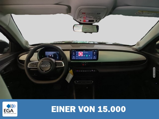 Fiat 600 Pop MHEV Spurhalteass. LED Temp Freisprecheinrichtung Klimaautomatik Musikst