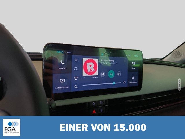 Fiat 600 Pop MHEV Spurhalteass. LED Temp Freisprecheinrichtung Klimaautomatik Musikst