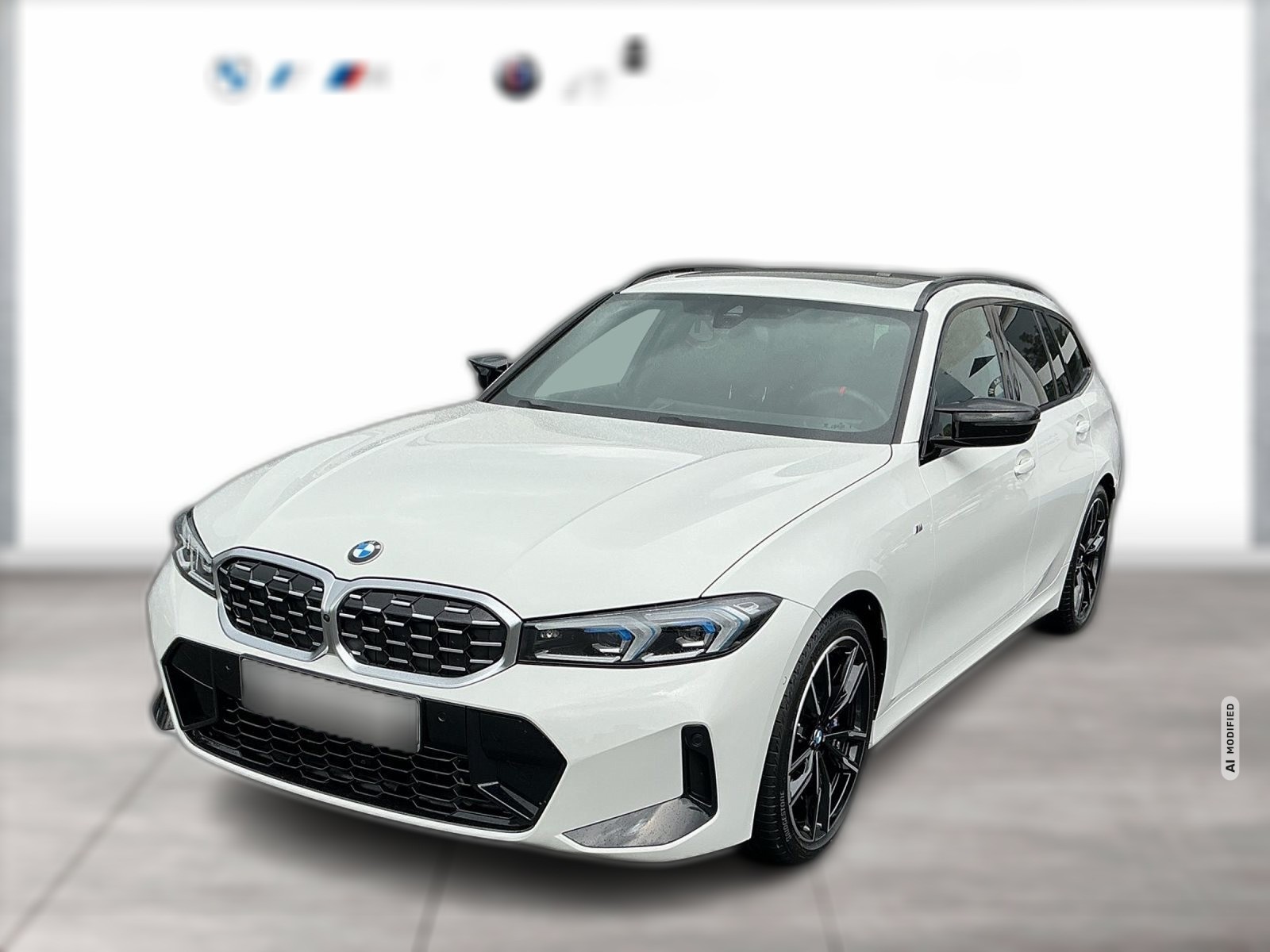 BMW M340d TOURING AHK PANO LC PROF E-SITZE ALARM KOMFORTZG GRA HIFI DAB
