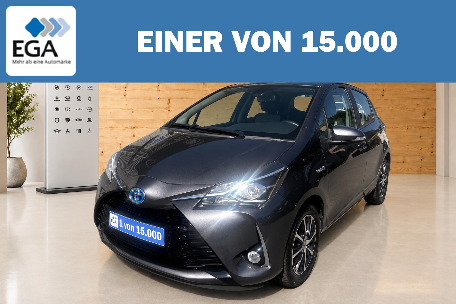 Toyota Yaris 1.5 DUAL-VVT-i Hybrid TEAM D KLIMA*SHZG*BTH*PDC*R-CAM