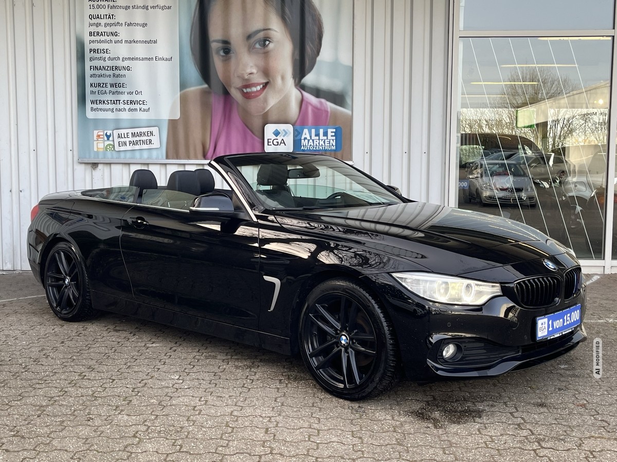 BMW 420 d Cabrio NAVI *LEDER*BI-XENON*NACKENHEIZUNG*MEMORY*SHZ