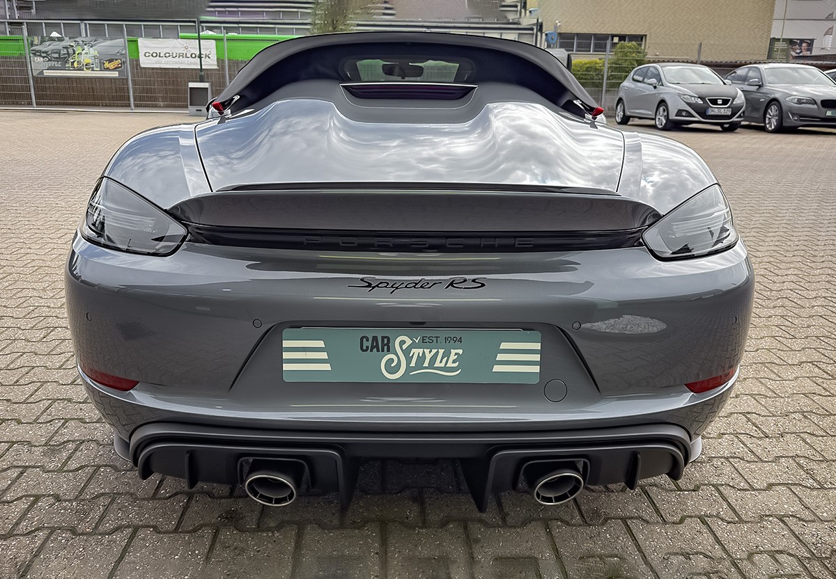 Porsche Boxster Spyder RS 4.0 Weissach Carbon PCCB Lift