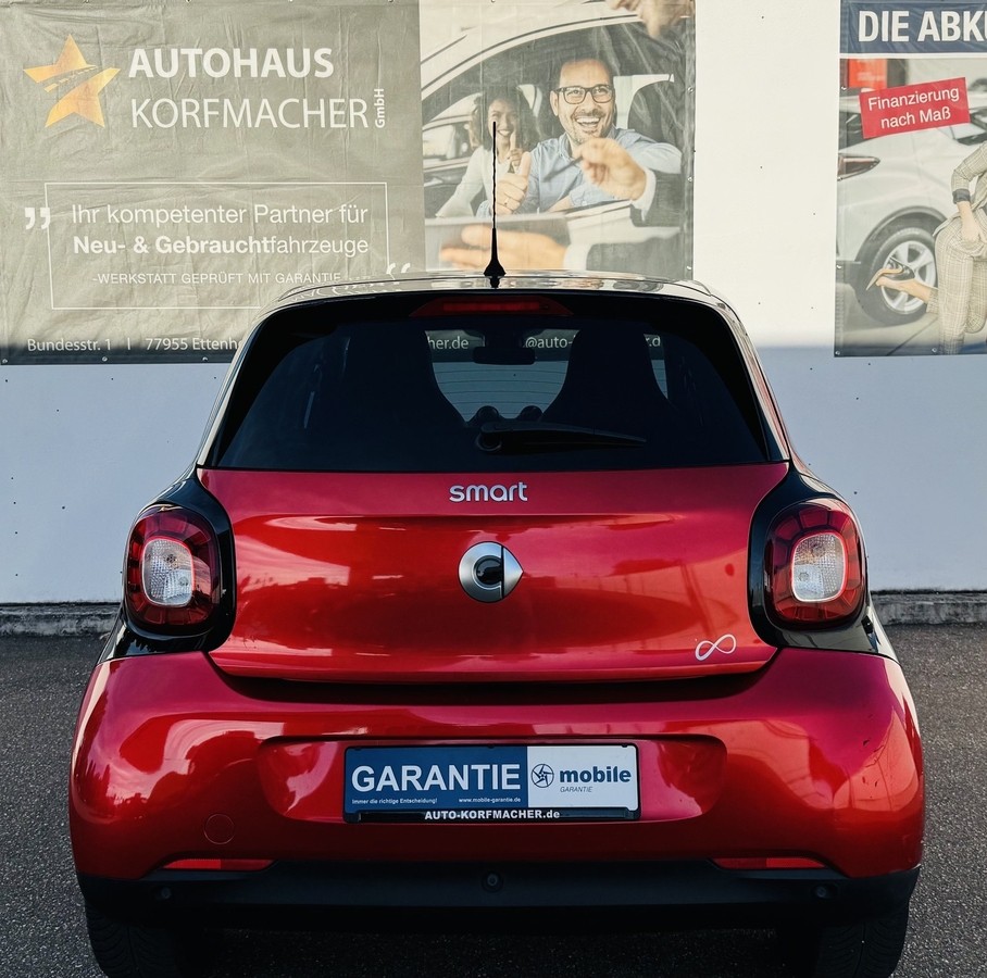 Smart ForFour prime VOLL-LEDER PANO SITZHZG PDC