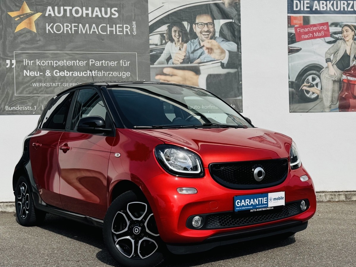 Smart ForFour prime VOLL-LEDER PANO SITZHZG PDC