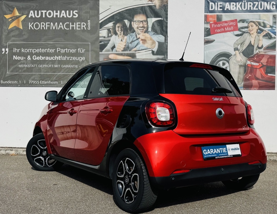 Smart ForFour prime VOLL-LEDER PANO SITZHZG PDC