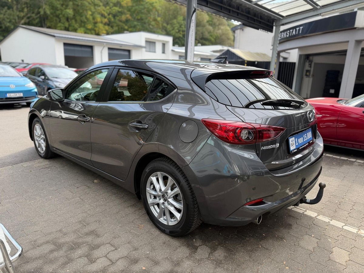 Mazda 3 2.0L 120PS - Anhängerkupplung, Navi, Sitzheizung, PDC