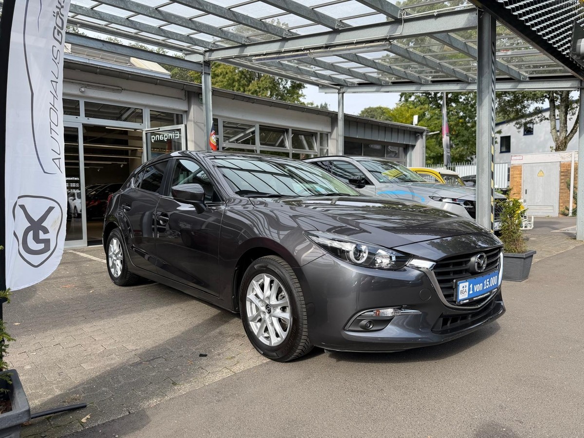 Mazda 3 2.0L 120PS - Anhängerkupplung, Navi, Sitzheizung, PDC