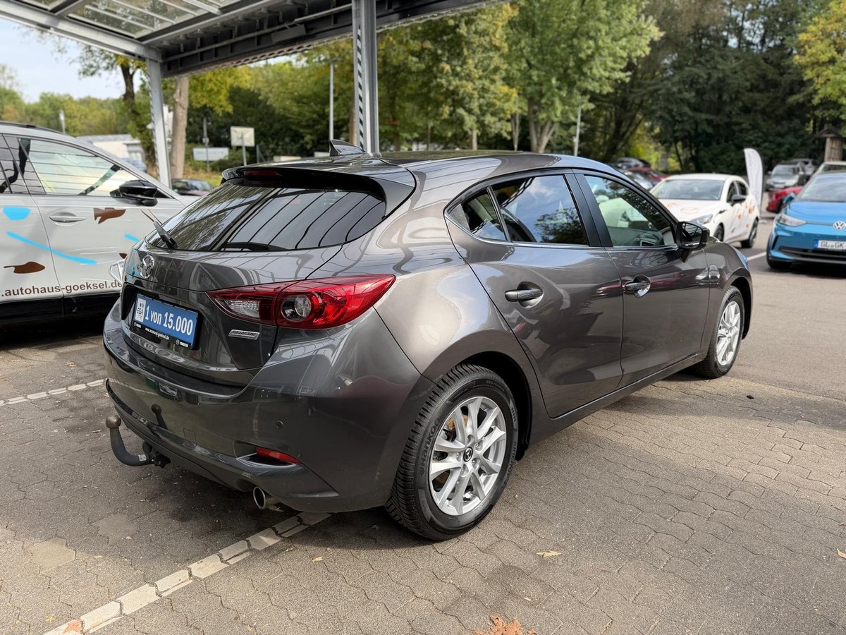 Mazda 3 2.0L 120PS - Anhängerkupplung, Navi, Sitzheizung, PDC