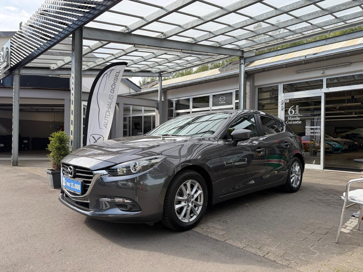 Mazda 3 2.0L 120PS - Anhängerkupplung, Navi, Sitzheizung, PDC