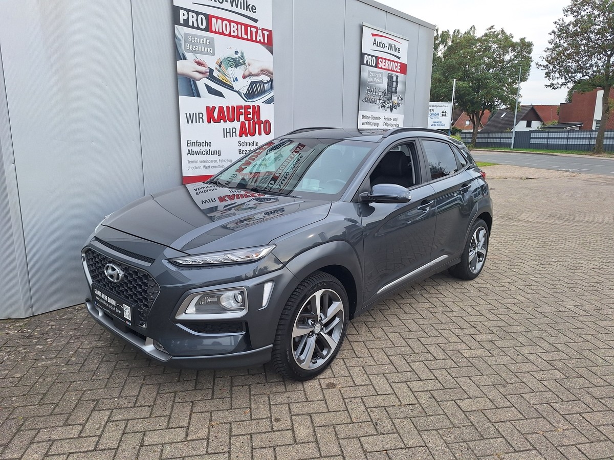 Hyundai KONA Leder*Head-up*Sitzheizung*Kamera*Allwetter*Schiebedach