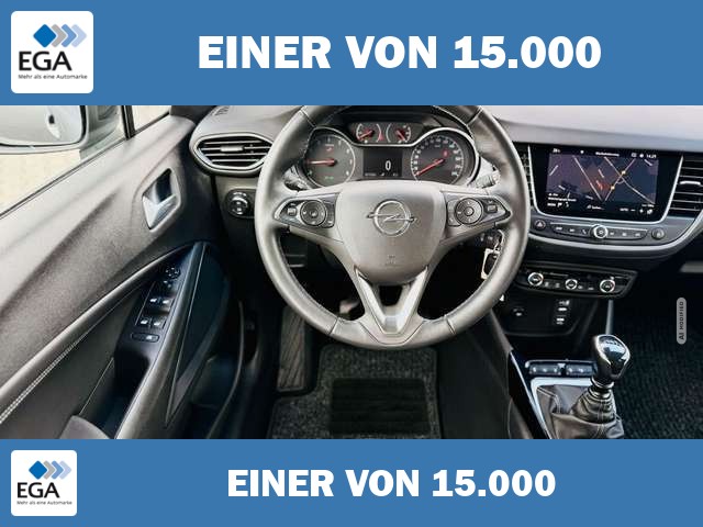 Opel Crossland X 1,2 T ENJOY, Navi, ECO-LED, RFK, PTS, SHZ, LKH, BF