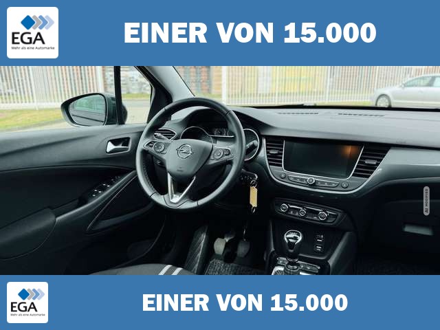 Opel Crossland X 1,2 T ELEG., Navi, Panod, LED, RFK, PTS, Tot, Spur