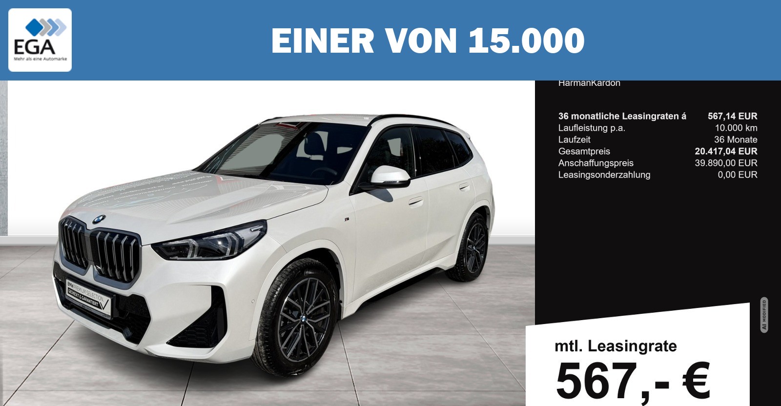 BMW X1 sDrive M Sport AHK eSitze Adapt LED HarmanKardon