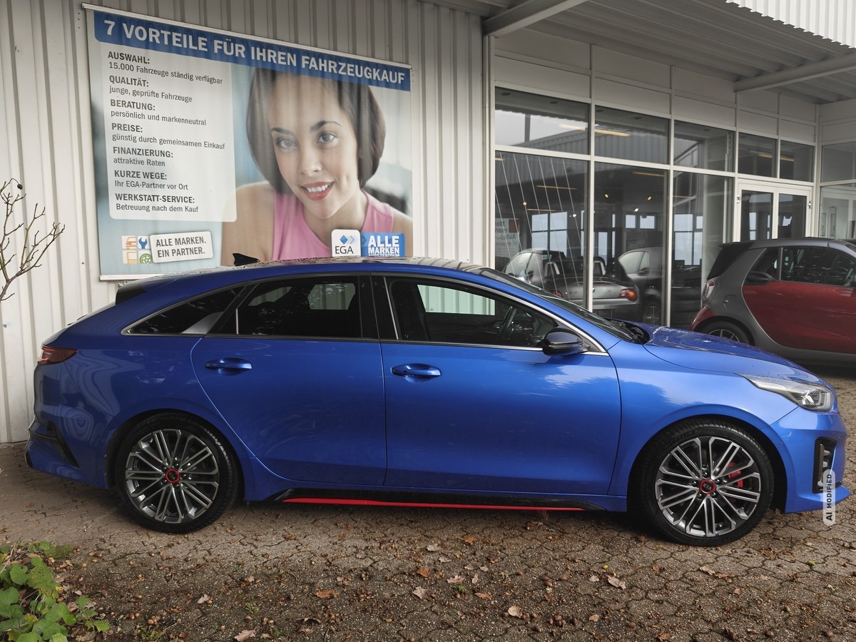 Kia pro_cee'd / ProCeed 1.6 T-GDI GT ALU NAVI PDC KLIMA LEDER