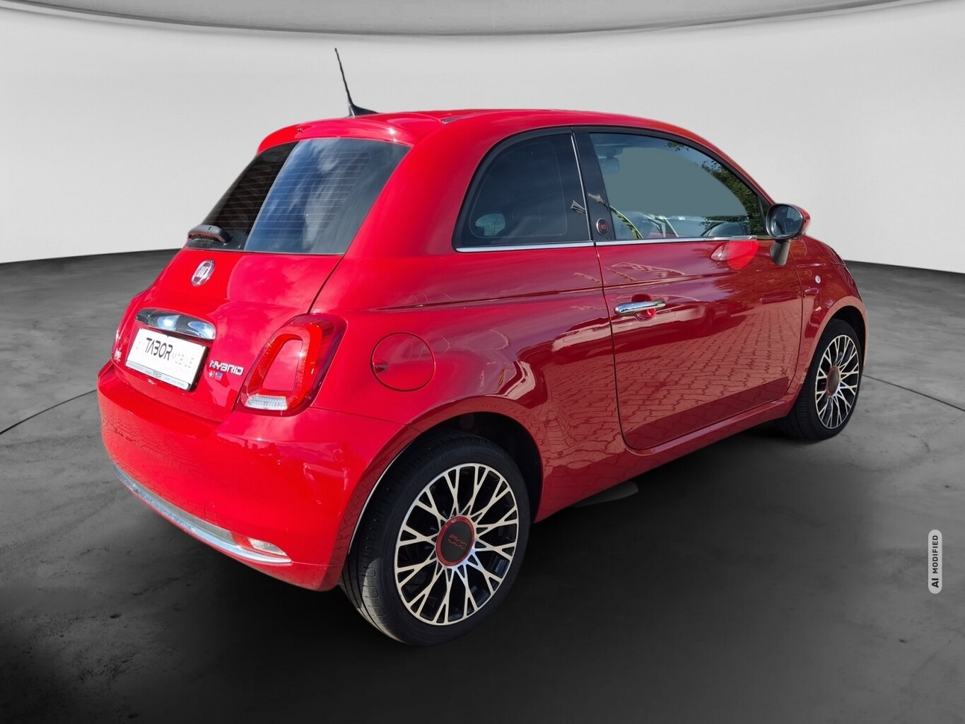 Fiat 500 1.0 Mild Hybrid Red Pano UConnect Tempomat