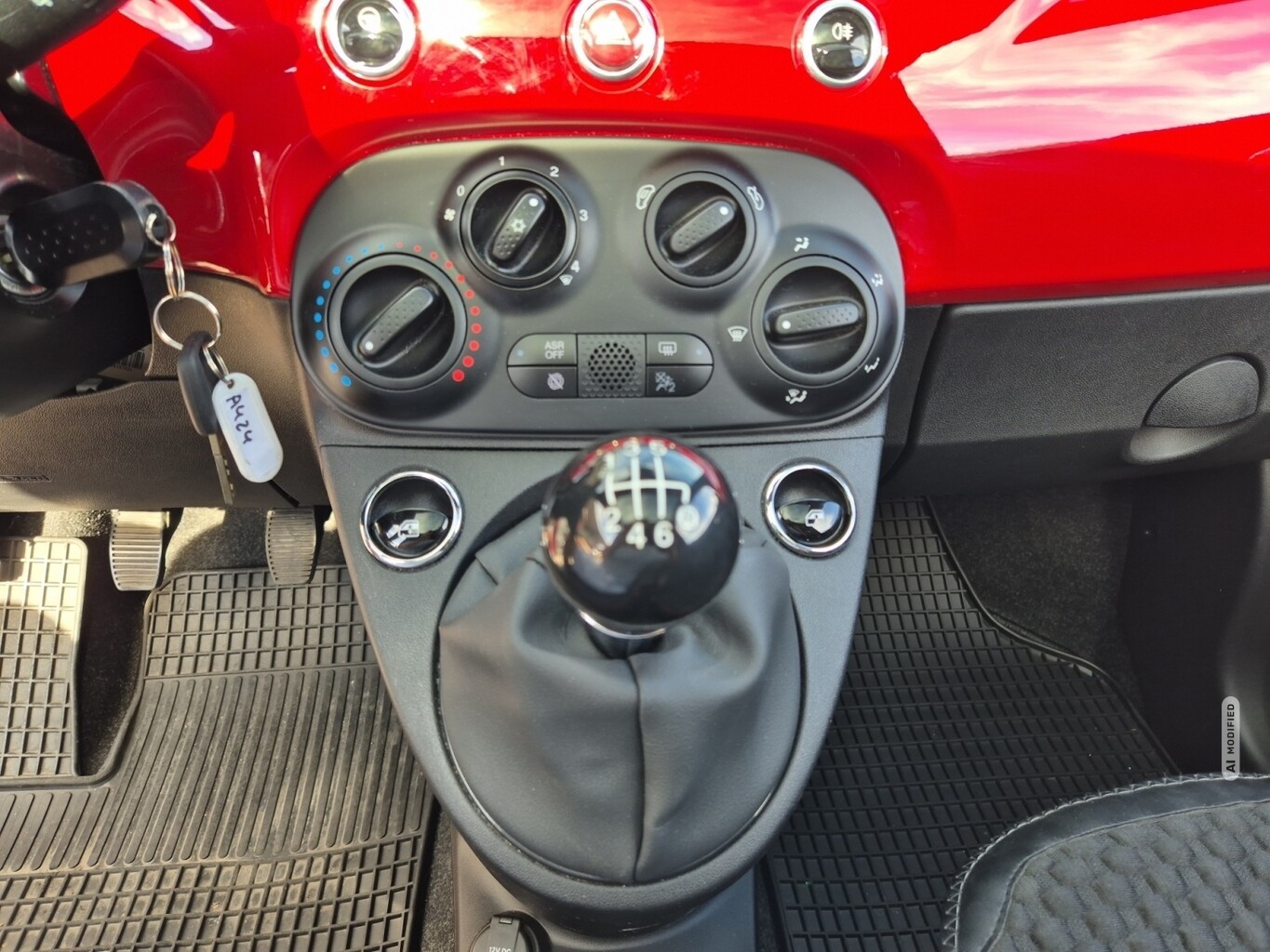 Fiat 500 1.0 Mild Hybrid Red Pano UConnect Tempomat