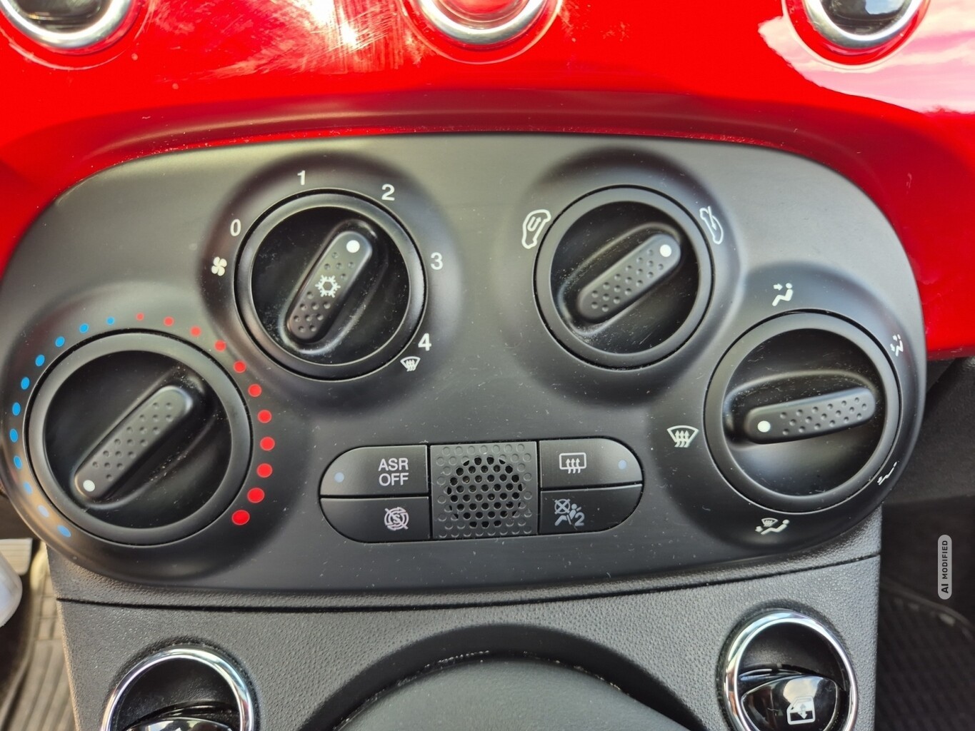 Fiat 500 1.0 Mild Hybrid Red Pano UConnect Tempomat