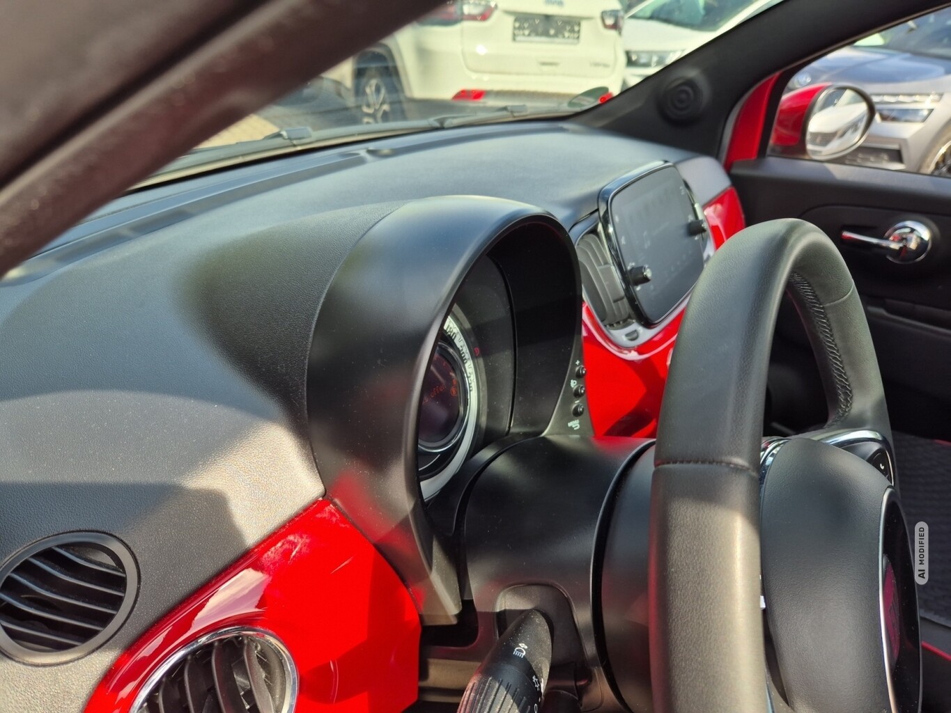 Fiat 500 1.0 Mild Hybrid Red Pano UConnect Tempomat