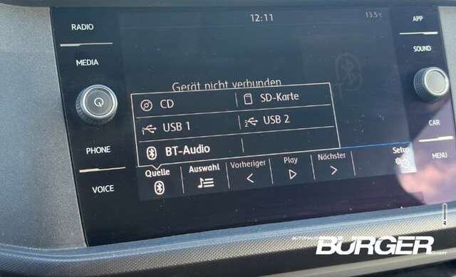 Volkswagen T-Cross AHK  ACC Apple CarPlay Android Auto SHZ Ausparkass