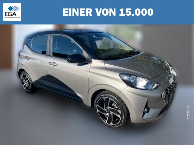 Hyundai i10 Trend Navi Apple CarPlay Android Auto Musikstreaming DAB SHZ LenkradHZG Spur