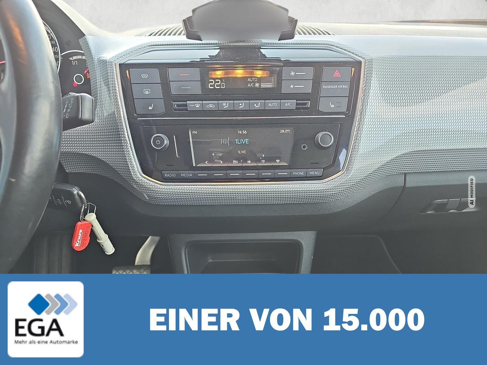 Volkswagen e-up! 18,7kWh Climatronic Kamera Alu Sitzheizung