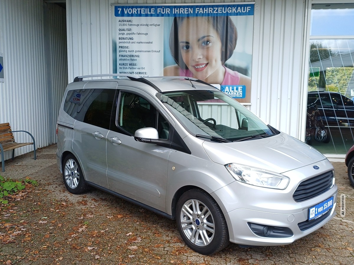 Ford Tourneo Courier 1.0 EB Titanium*SHZ*TEMPO*PRIVACY*ALU*BT*AHK