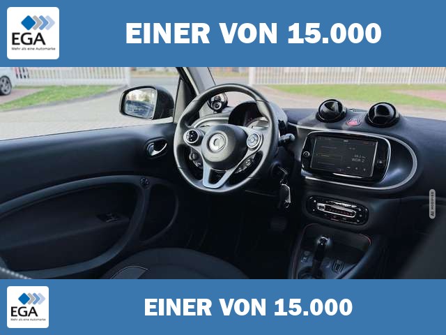 Smart ForTwo EQ EXCLUSICE, Voll-LED, RFK, Panodach, Winterpaket