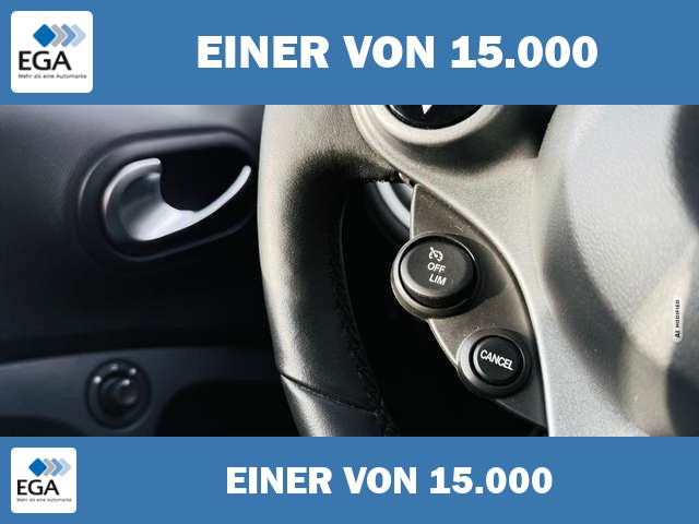 Smart ForTwo EQ EXCLUSICE, Voll-LED, RFK, Panodach, Winterpaket