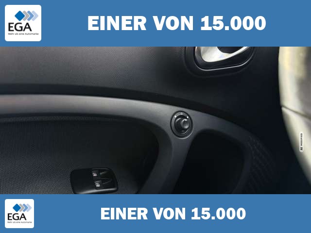 Smart ForTwo EQ EXCLUSICE, Voll-LED, RFK, Panodach, Winterpaket