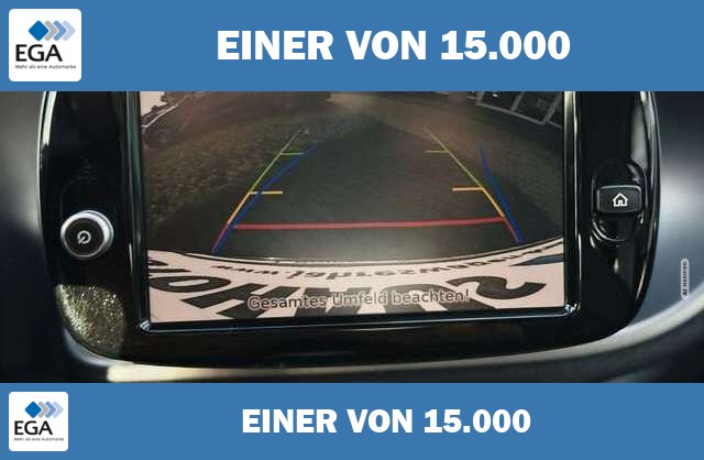 Smart ForTwo EQ EXCLUSICE, Voll-LED, RFK, Panodach, Winterpaket
