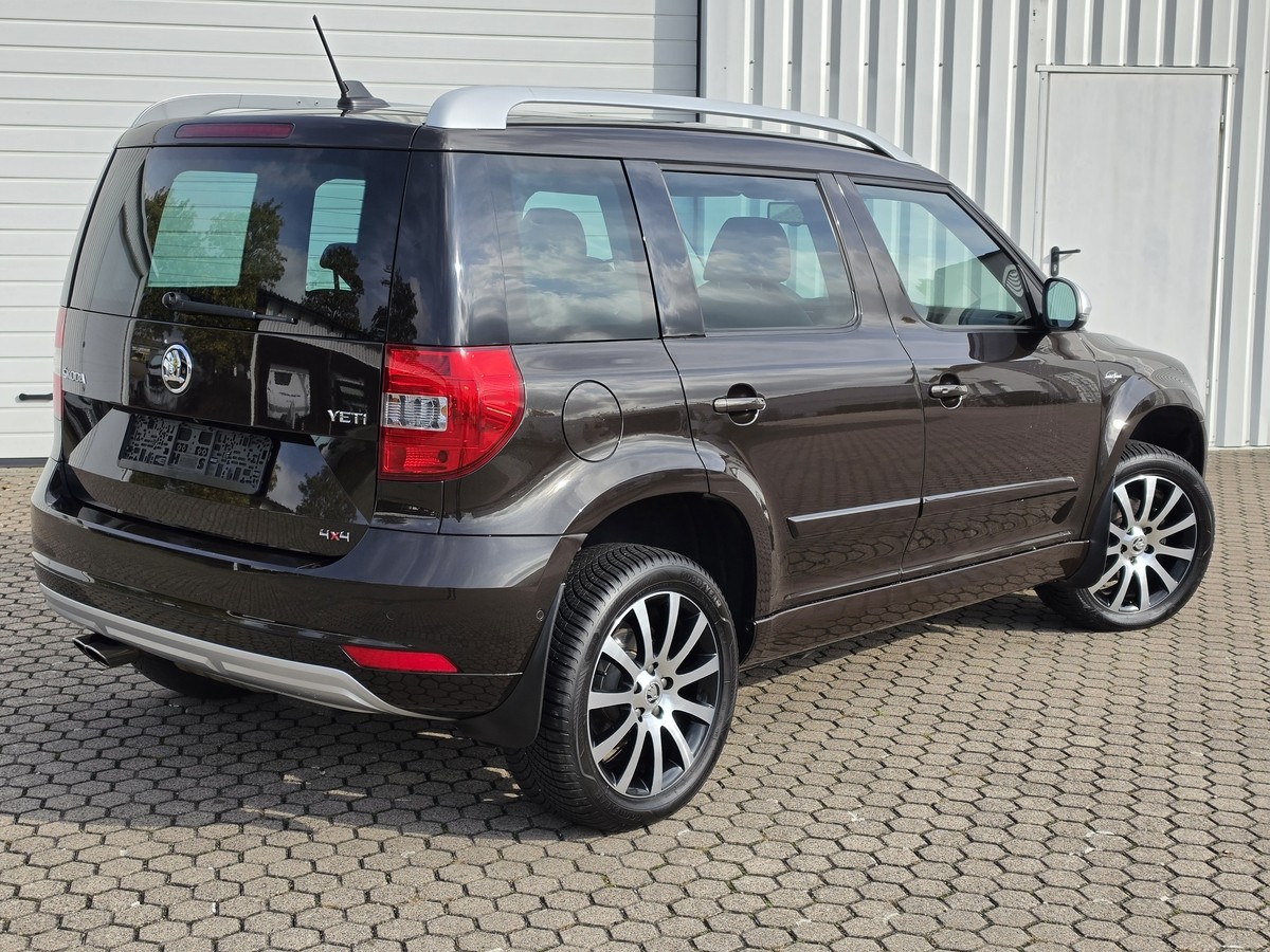 Skoda Yeti  L&K*4x4*AHK*Navi*Leder*Xenon*R-Kamera