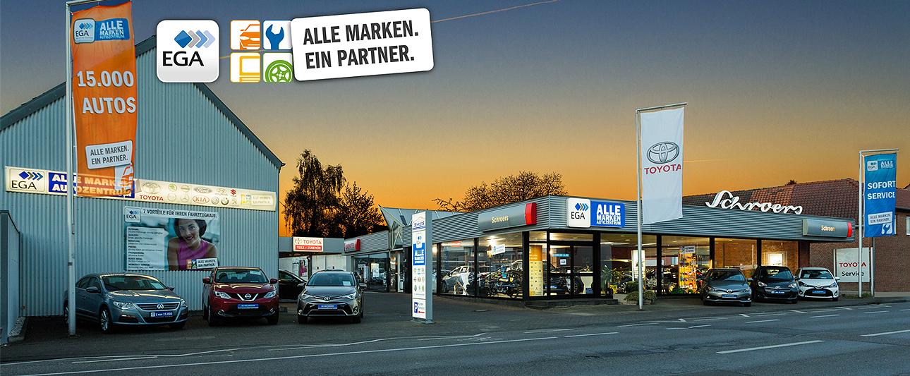 Bannerbild Autohaus Schroers