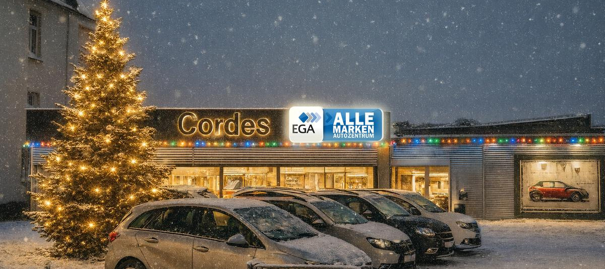 Foto weihnachtlich Autohaus Cordes 
