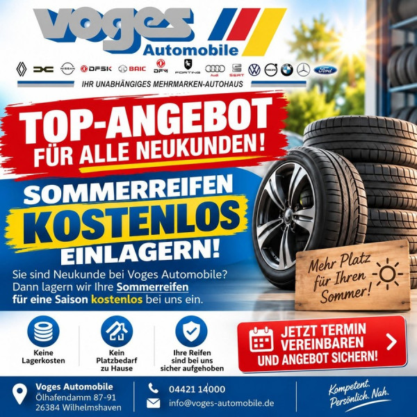 Reifeneinlagerung